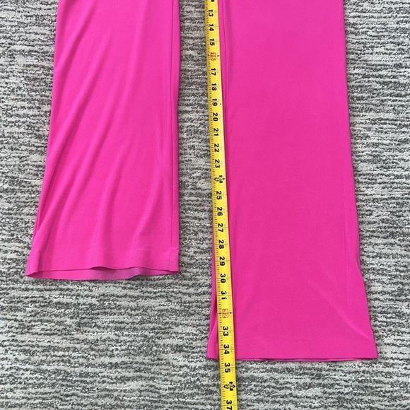 Norma Kamali Wide Leg Trousers Medium Orchid Pink - Picture 9 of 16